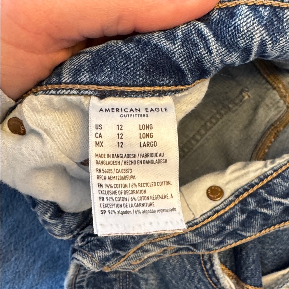 Blue Distressed Women Jeans - Picture 3 of 4